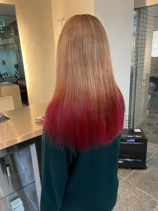 ロング キノシタ ナオユキのヘアスタイル