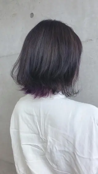 ショート カラー nagisa /縮毛矯正のヘアスタイル