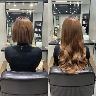 ロング カラー ヘアアレンジ ar+ ❤︎ maiのヘアスタイル