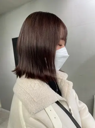 ミディアム カラー 🤎渋谷髪質改善 ｜mei🤎のヘアスタイル