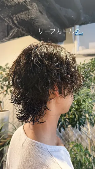 パーマ メンズ men's salon NOA solte.所属・本間 さつきのヘアスタイル
