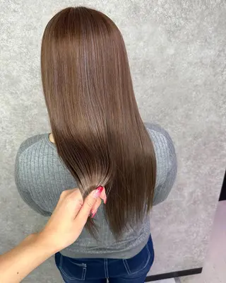 ロング カラー UNDER vr 【アンダーバー】のヘアスタイル