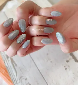 ネイル 北浦和 自爪育成ケアのネイルデザイン