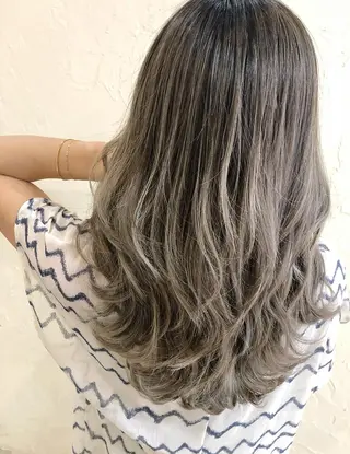 セミロング 高山 滉太のヘアスタイル