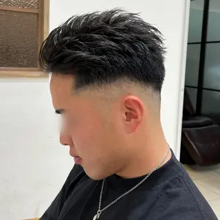 メンズ メンズ特化/勝田駅/ 佐和駅/鈴木輝瑠/のヘアスタイル