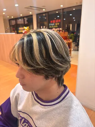 メンズ 岡 愛梨のヘアスタイル