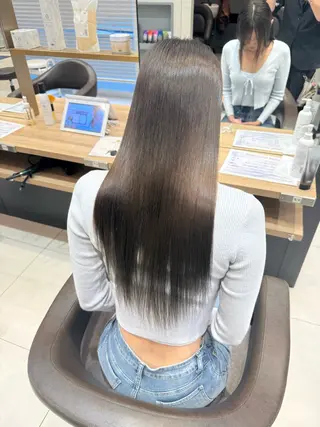 ロング HARE&MAKE EARTH 草津エイスクエア店所属・ヒラタ ソウタのヘアスタイル