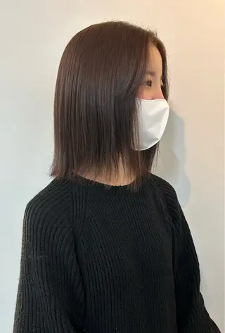 ミディアム FavyS所属・平田 りくのヘアスタイル