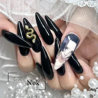 ネイル 池袋痛ネイル Nok. 渡辺のネイルデザイン