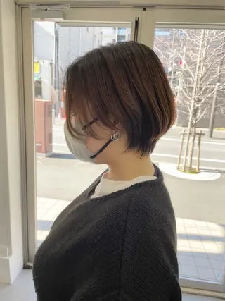 ショート 新村 華奈絵のヘアスタイル