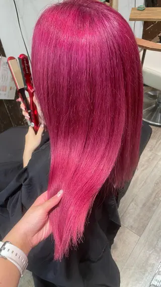 ロング カラー Blanche by artina川崎店所属・ゆう🫧 透明感/ハイトーンのヘアスタイル