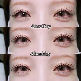 マツエク・マツパ eyelashsalon   rocolush 所属・★Hoshino★ 新宿西口 ·͜·🌟のマツエク・マツパデザイン