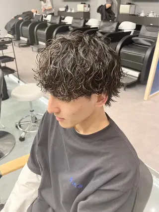 パーマ 🍃メンズヘア TAKUMI🍃のヘアスタイル