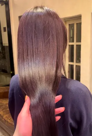 ロング カラー ブリーチカラー/ パーマ/Asukaのヘアスタイル