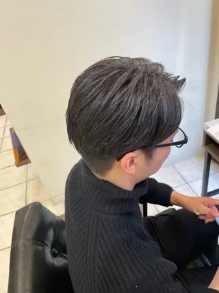 メンズ 🩵RIKO🩵 透明感カラー🫧のヘアスタイル