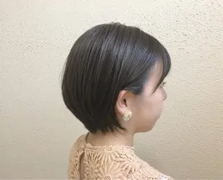 ショート カラー 半個室女性salon 🩰Natsumiのヘアスタイル