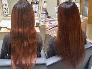 ロング 静岡/髪質改善カラー /まつパ/大人可愛いのヘアスタイル
