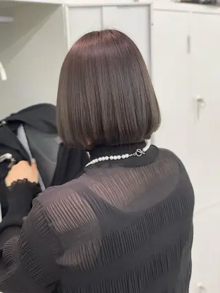 ショート カラー ショーヤ/ブリーチ /バレイヤージュのヘアスタイル