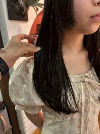 ロング 大久保 愛のヘアスタイル