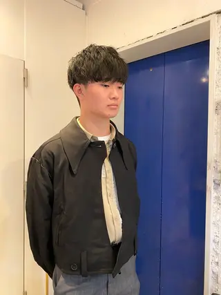 メンズ おしゃれパーマ メンズ特化/みーまんのヘアスタイル