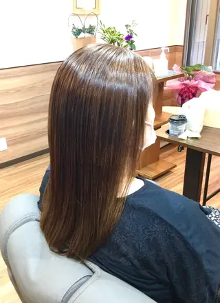 ロング パーマ Annon プライベートサロンのヘアスタイル