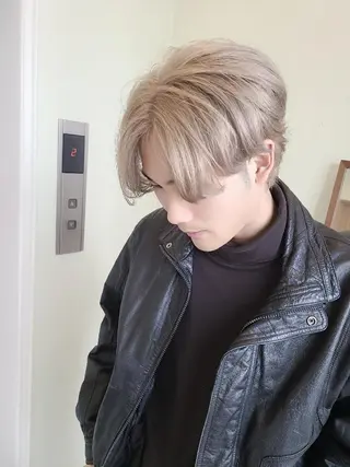 ショート カラー メンズ 【ネウィ天王寺 】seiyaのヘアスタイル