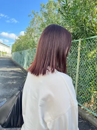ミディアム カラー ヘアアレンジ Amour Akala .hk　（アムールアカラ）所属・Amour Akala.hkのヘアスタイル