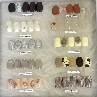 ネイル S LOUNGE NAIL所属・パーツたくさん🍓 SUMIのネイルデザイン