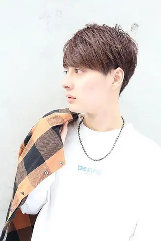 カラー メンズ ホットペッパー に移行中【かな】のヘアスタイル