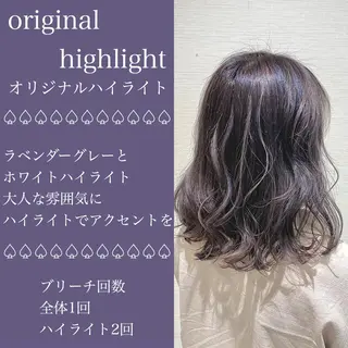 ミディアム カラー 横山 直輝のヘアスタイル