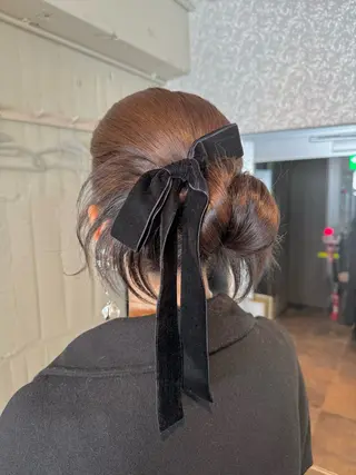 セミロング ヘアアレンジ 🌷MAYU 🌷のヘアスタイル