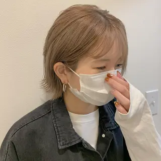 カラー MARU レイヤー/パーマのヘアスタイル