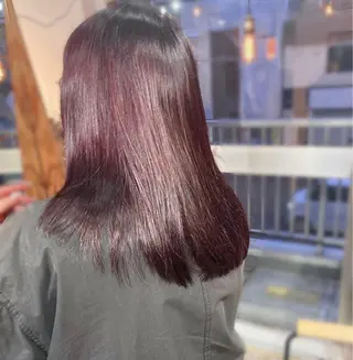 セミロング roka ノゾミのヘアスタイル