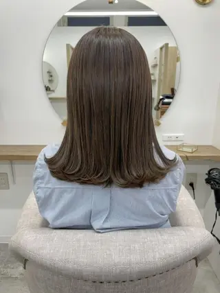 セミロング Rinko リンコのヘアスタイル