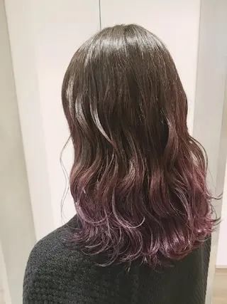 ミディアム Ash 店長　山下達也のヘアスタイル