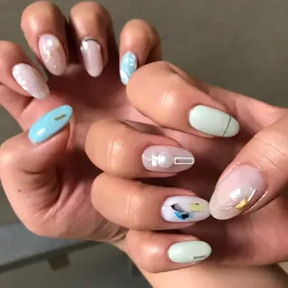 ネイル マツエク・マツパ The Next...所属・TheNext kitahorieのネイルデザイン