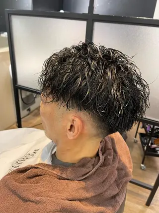 パーマ CHROM TOKYO ALT所属・🔥メンズ専門🔥 佐々木　パーマ大人気のヘアスタイル