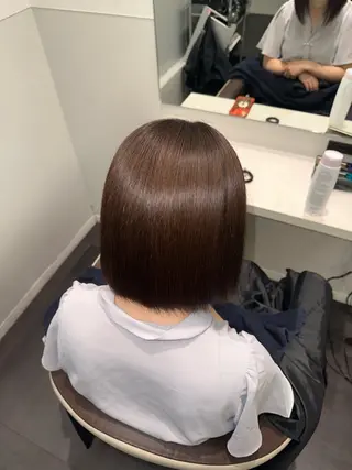 ミディアム Wisteria所属・美髪特化✨ 伊織✨縮毛矯正✨のヘアスタイル