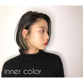 ショート カラー 寺山 佳貴のヘアスタイル