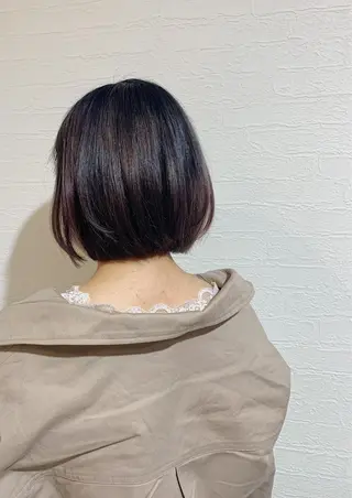 ショート ハイトーン/レイヤー 💜Akaneのヘアスタイル