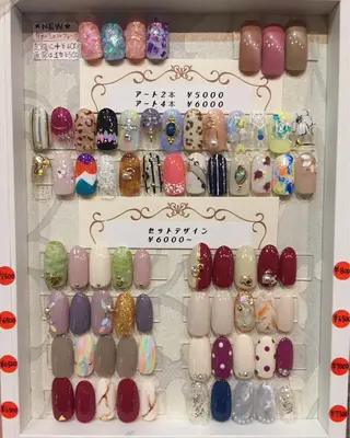 ネイル センター南 eclatのネイルデザイン