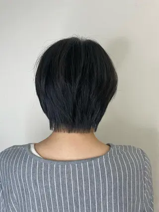 ショート 川畑 大地/波巻きパーマのヘアスタイル