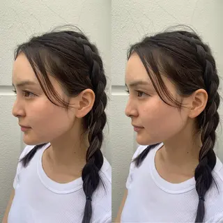 ミディアム 🤍透明感/韓国風 🤍サクラギヒトミのヘアスタイル