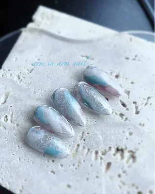 ネイル arm in arm ︎✿Yamamotoのマツエク・マツパデザイン