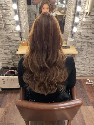 ロング ヘアアレンジ hair make  Lucciのヘアスタイル