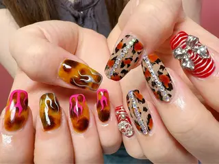 ネイル Nail Atelier IamI所属・アイアムアイ 大村磨衣のネイルデザイン