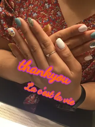 ネイル nailsalon ラセラヴィのネイルデザイン