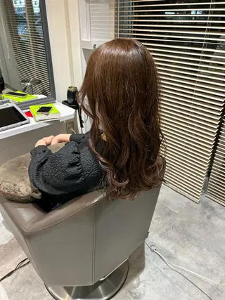 セミロング SUGAR/ソウ モデル募集中‼︎のヘアスタイル