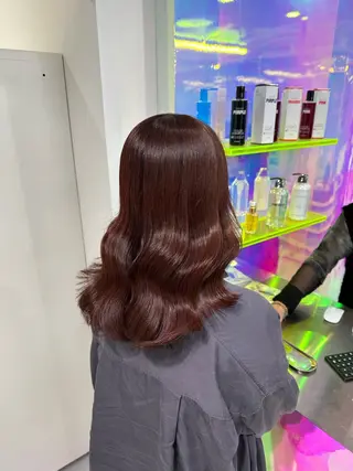 セミロング 🥀社内技術講師🥀 稲場皓一のヘアスタイル