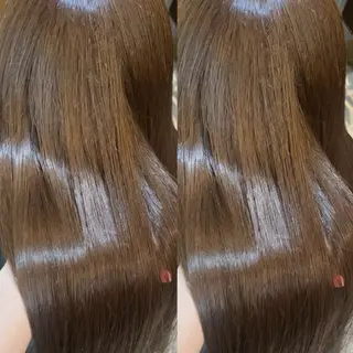 ロング カラー ラフィスヘアードープ所属・👑髪質改善wカラー /ハイトーン/アユカのヘアスタイル